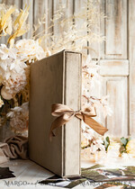 PHOTO ALBUM/ PHOTO BOX  Slip-In Photo Album Large Velvet Wedding Slip-In Photo Album With SlipCase, Photo album black Sleeves for 500 4x612