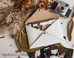 PHOTO ALBUM/ PHOTO BOX  envelopes for photos Packaging for Wedding and Family Photographers, Customized leather Envelope for Photos, engraved leather Case Prints 5x77