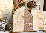 KARTONBOXEN  
 Holz Eco Rustikale Kartenboxen Rustikale Holz Set Kartenbox Gästebuch & Schild, Hochzeitskartenbox mit Schloss Instant Instax Gästebuch, Holz Hochzeitsgeldbox Sing Gästebuch Set, Kartenbox mit Schlitz und Schloss Karten und Geschenk Bogen Acrylschild Set32
