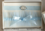 BRAUT Bolero, Kleider, Strumpfband STRUMPFBAND FÜR DIE BRAUT Set von zwei Strumpfhaltern, personalisierter Hochzeitsstrumpfhalter in Box, etwas Blau Tüllstrumpfhalter & personalisiertes Wurfset, Strumpfhalter für die Braut, Geschenk zur Brautparty, Tüllstrumpfhalter-Set, Geschenk für die Braut, Wurfstrumpfhalter.6