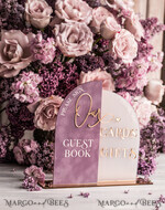 TABLE DECOR SIGNS Guestbook & Cards Gifts Signs Golden Acrylic gifts & cards signs with stand, Mauve Velvet and gold guestbook Sign, Gold Mauve gifts & cards signs, Luxury Wedding guestbook Decor 13