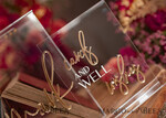 TISCHDEKORATIONSCHILDER   Gästebuch & Karten Geschenke Schilder Transparente Acrylkarten und Glückwunsch-Schild, klares Acryl- und Goldschild, goldenes Plexi-Schild, luxuriöse Hochzeits Tischdekoration, Hochzeitsbeschilderung goldene Spiegelschilder18