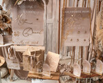 TISCHDEKORATIONSCHILDER   Gästebuch & Karten Geschenke Schilder Transparente Acrylkarten & Geschenke-Schild, Halb-Bogen Beige Ombre Acryl und Gold-Schild, Nude Gold Plexi-Schild, Taupe Luxus Hochzeits Tischdekoration, Hochzeitsschild Goldener Spiegel Karten-Schild mit Ständer18