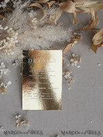 WEDDING INVITATIONS plexi acrylic mirror Ivory Beaded Wrapping Wedding Invitations, Elegant Clear Acrylic Wedding Cards, Plexi Transparent Wedding Invites, Wedding Invitation Suite with Pearls32