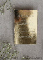 WEDDING INVITATIONS plexi acrylic mirror Ivory Beaded Wrapping Wedding Invitations, Elegant Clear Acrylic Wedding Cards, Plexi Transparent Wedding Invites, Wedding Invitation Suite with Pearls27