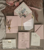 WEDDING INVITATIONS plexi acrylic mirror Blush Pink Clear Arched Wedding Invitations, Elegant Garden Wedding Cards, Nude Acrylic transparent  Wedding Invites,  Arch Plexi Wedding Invitation Suite32