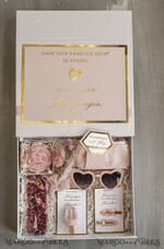 Brautjungfer/Trauzeuge Box Trauzeugin Geschenk Fragen Box XXL Trauzeugin Geschenk Fragen Box, Brautjungfer Trauzeuge, Möchtest Du meine Trauzeugin sein Box, Geschenkschachtel, Trauzeuge Fragen11