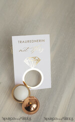 Brautjungfer/Trauzeuge Box Trauzeugin Geschenk Fragen Box XXL Trauzeugin Geschenk Fragen Box, Brautjungfer Trauzeuge, Möchtest Du meine Trauzeugin sein Box, Geschenkschachtel, Trauzeuge Fragen10