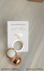 Brautjungfer/Trauzeuge Box Trauzeugin Geschenk Fragen Box XXL Trauzeugin Geschenk Fragen Box, Brautjungfer Trauzeuge, Möchtest Du meine Trauzeugin sein Box, Geschenkschachtel, Trauzeuge Fragen10