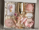 Brautjungfer/Trauzeuge Box Brautjungfern Vorschlagsbox Personalisierte Brautjungfern-Antrag-Box mit Robe, vollständige Trauzeugin-Box, Blush Will You Be My Bridesmaid-Set10