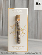 WEDDING FAVORS gastgeschenke hochzeit Personalisierte Gastgeschenke Hochzeit mit Blumensamen Reagenzglas, personalisiert Gastgeschenk Hochzeit Samen handgemachte Gastgeschenk Hochzeit Brautpaar7