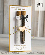 WEDDING FAVORS gastgeschenke hochzeit GastgeschenkeHochzeit wir gehoren zusammen wie Salz Pfeffer Gastgeschenk Pfeffer & Salz für Eure Hochzeitsgäste , Gastgeschenk Hochzeit Brautpaar Pfeffer & Salz mit Name6