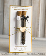 WEDDING FAVORS gastgeschenke hochzeit GastgeschenkeHochzeit wir gehoren zusammen wie Salz Pfeffer Gastgeschenk Pfeffer & Salz für Eure Hochzeitsgäste , Gastgeschenk Hochzeit Brautpaar Pfeffer & Salz mit Name6