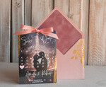 SAVE THE DATES photo vellum plexi  Blush Pink Callendar Clear Gold Save the Date Cards with Photo, Plexi Save Our Dates with Photo 8
