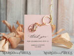 WEDDING FAVORS Resin Custom Resin Keychain Wedding Favors For Guests in bulk Custom Resin Keychain, Golden personalised Thank you gifts Teardrop Keychain with Gold-Plated Stainless Steel Hardware3