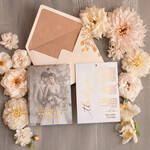 THANK YOU CARDS photo gold vellum plexi vellum Wedding Photo Thank You Cards, velvet black Wedding Thank You Cards with Photo, Minimalist Thank You Cards Wedding5