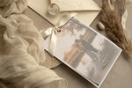 THANK YOU CARDS photo gold vellum plexi Printed vellum Wedding Photo Thank You Cards, Modern Wedding Thank You Cards with Photo, Minimalist Thank You Cards Wedding11