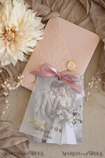 THANK YOU CARDS photo gold vellum plexi Printed vellum Wedding Phcustomoto Thank You Cards, Modern Wedding Thank You Cards with Photo, Minimalist Thank You Cards Wedding11