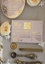 WEDDING INVITATIONS Vintage Baroque Vintage Baroque Wedding Invitation suite  Beige Golden Fine art Roses Wedding Invitations with rsvp Victorian wedding crest Chinoiserie Invites Royal Ornamental frame17