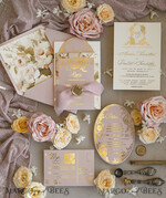 WEDDING INVITATIONS Vintage Baroque Vintage Baroque Wedding Invitation suite  Beige Golden Fine art Roses Wedding Invitations with rsvp Victorian wedding crest Chinoiserie Invites Royal Ornamental frame17