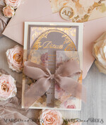 WEDDING INVITATIONS Vintage Baroque Vintage Baroque Wedding Invitation suite  Beige Golden Fine art Roses Wedding Invitations with rsvp Victorian wedding crest Chinoiserie Invites Royal Ornamental frame23