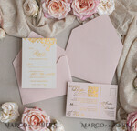 WEDDING INVITATIONS Vintage Baroque Vintage Baroque Wedding Invitation suite  Beige Golden Fine art Roses Wedding Invitations with rsvp Victorian wedding crest Chinoiserie Invites Royal Ornamental frame25