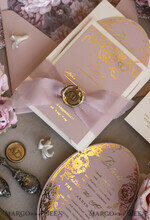 WEDDING INVITATIONS Vintage Baroque Vintage Baroque Wedding Invitation suite  Beige Golden Fine art Roses Wedding Invitations with rsvp Victorian wedding crest Chinoiserie Invites Royal Ornamental frame9