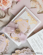 WEDDING INVITATIONS Vintage Baroque Vintage Baroque Wedding Invitation suite  Beige Golden Fine art Roses Wedding Invitations with rsvp Victorian wedding crest Chinoiserie Invites Royal Ornamental frame15