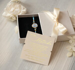 Geschenke zum Muttertag Schmuck für Mama zum Muttertag Geschenk für Mama – Armband mit Vergissmeinnicht-Blume in Geschenkbox mit Widmung5