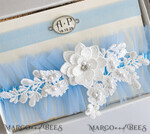 BRIDE bolero, robes, garter Geschenkidee für die Braut Strumpfband Strumpfband Etwas Blaues Geschenk für die Braut von der Trauzeugin JGA5