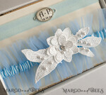 BRIDE bolero, robes, garter Geschenkidee für die Braut Strumpfband Strumpfband Etwas Blaues Geschenk für die Braut von der Trauzeugin JGA5