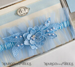 BRIDE bolero, robes, garter Geschenkidee für die Braut Strumpfband Strumpfband Etwas Blaues Geschenk für die Braut von der Trauzeugin JGA5