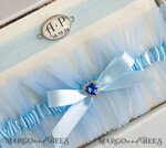 BRIDE bolero, robes, garter Geschenkidee für die Braut Strumpfband Strumpfband Etwas Blaues Geschenk für die Braut von der Trauzeugin JGA5
