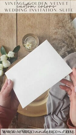 WEDDING INVITATIONS gold / rose gold / silver / glitter Elegant gold Beige Nude Wedding Invitations Luxury Golden Wedding Invitation Suite, Boho Chic Gold Wedding Cards Wax Seal Luxury set4