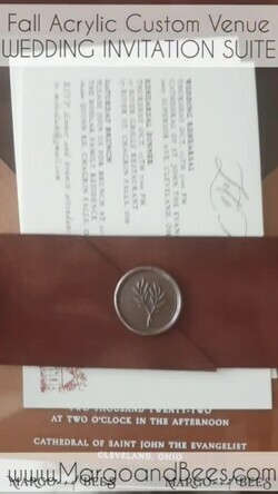 WEDDING INVITATIONS Elegant Invites Classic Cards Luxury Acrylic Wedding invitations UK, Elegant Velvet wedding invitation Suite • Terracotta  Velvet Wedding Invitations • Velvet wedding Stationery3