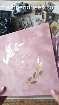 WEDDING GUEST BOOKS Velvet Instax Guestbook Luxury Wedding Guest Book, Presonalised Wedding Guest Book, Velvet Memory Photo  Wedding, Polaroid velvet Guest book9