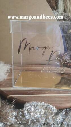  CARD BOXES acrylic Cards box Modern Clear wedding wishing well acrylic card box with Lock, Personalized Wedding Card Box, Clear Card Box, Wedding Card Box with Lid, Wedding Money Box, Wedding Card Holder 12