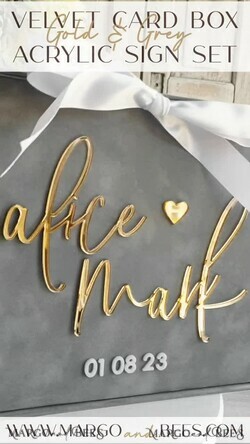  CARD BOXES velvet card boxes  Gift Card Box & Sign Set, Velvet grey wedding wishing well money gift card box, Personalized Wedding Card Box, Grey Luxury Card Box, Wedding Card Box with Lid, Grey Wedding Money Box, Wedding Card Box20