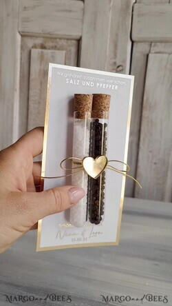 WEDDING FAVORS gastgeschenke hochzeit GastgeschenkeHochzeit wir gehoren zusammen wie Salz Pfeffer Gastgeschenk Pfeffer & Salz für Eure Hochzeitsgäste , Gastgeschenk Hochzeit Brautpaar Pfeffer & Salz mit Name10