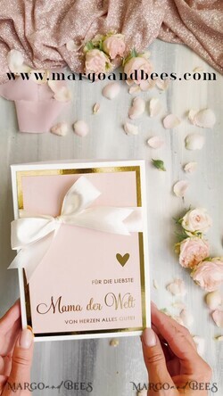 Geschenke zum Muttertag Grußkarten für Mama Statuette mit Widmung für Mama – Geschenk in eleganter Box mit Trockenblumen & HerzGeschenk zum Muttertag  Geschenkidee zum Muttertag11