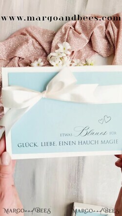 BRIDE bolero, robes, garter Geschenkidee für die Braut Strumpfband Strumpfband – die besondere Geschenkidee für die Braut getrockneten Vergissmeinnicht-Blüte3