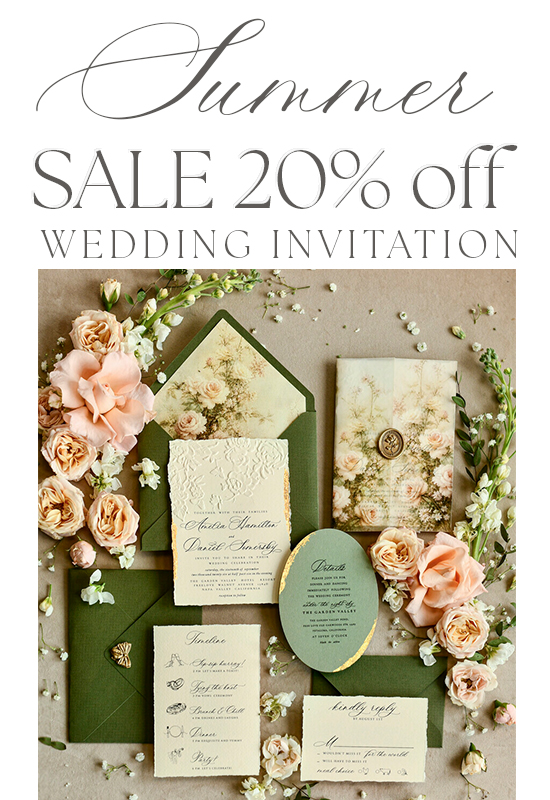 Sale Wedding invitations